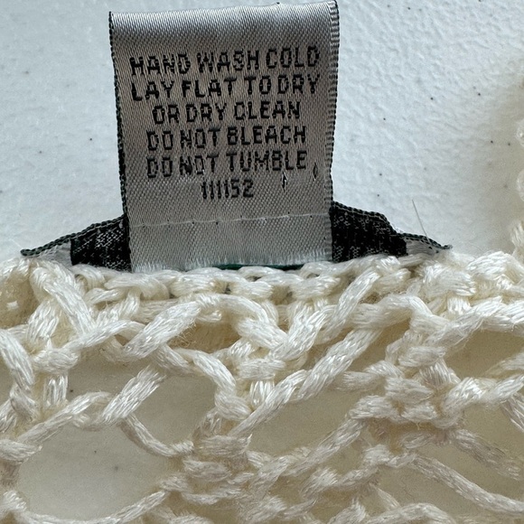 Alberto Makali Crochet Women's Cardigan 
Size Large - Picture 6 of 6